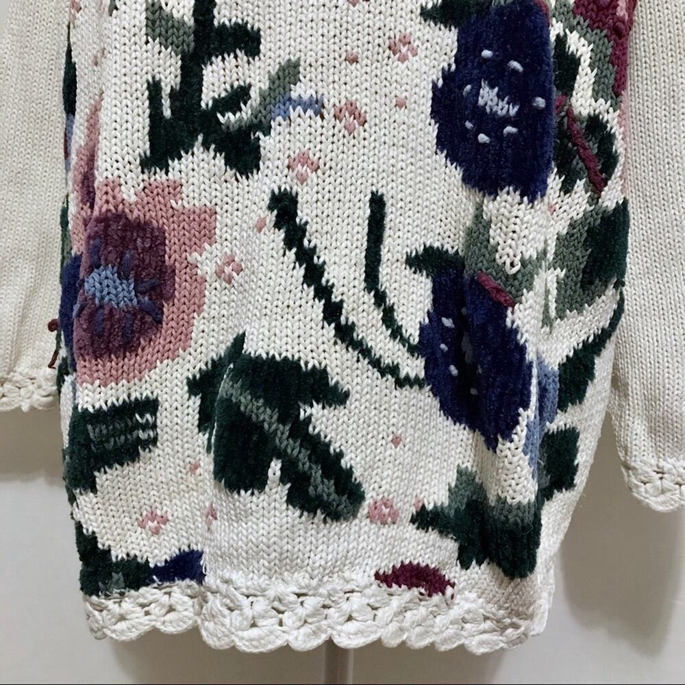 Nuggets Vintage Knit Sweater Women L - Picture 4 of 10